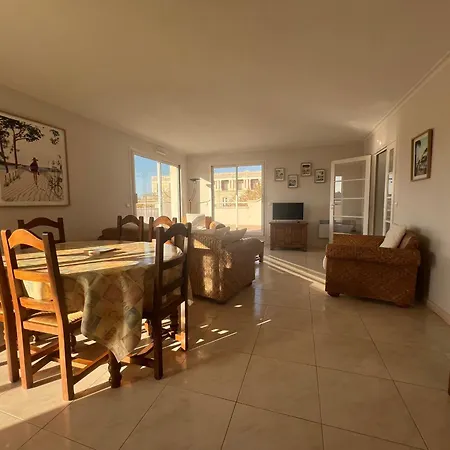 6 Pers Avec Terrasse 80 M², Hyper Centre, A 50m, 296 Bd De La Plage, - Fr-1-474-148 * Arcachon