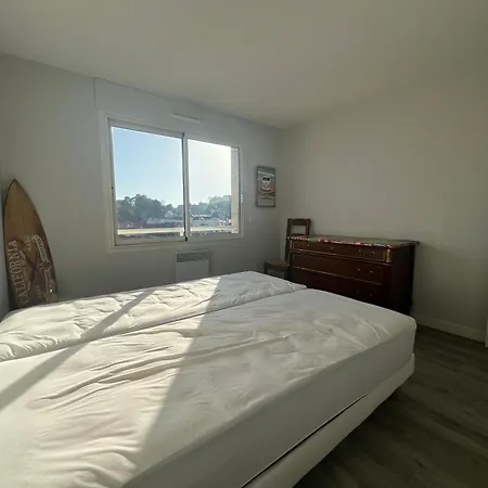 6 Pers Avec Terrasse 80 M², Hyper Centre, A 50m, 296 Bd De La Plage, - Fr-1-474-148 Arcachon