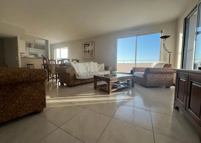 6 Pers Avec Terrasse 80 M², Hyper Centre, A 50m, 296 Bd De La Plage, - Fr-1-474-148 アパート *